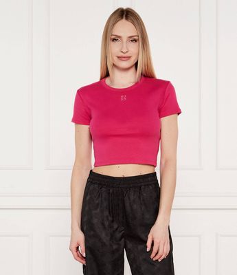 Bluzka damska na wiosnę HUGO ze sklepu: Gomez Fashion Store w kategorii: Bluzki damskie - zdjęcie 874714-BD9-10338_BU252W000087675