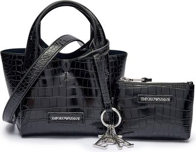 Kuferek Emporio Armani ze sklepu: Gomez Fashion Store w kategorii: Kuferki - zdjęcie 874714-BD9-10338_EA252W000015M13