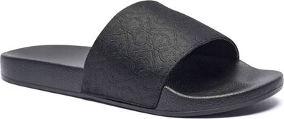 Klapki damskie na lato Calvin Klein ze sklepu: Gomez Fashion Store w kategorii: Klapki damskie - zdjęcie 874714-BD9-10338_CK252W000068A23