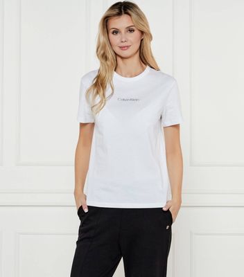 Bluzka damska Calvin Klein ze sklepu: Gomez Fashion Store w kategorii: Bluzki damskie - zdjęcie 874714-BD9-10338_CK252W000093C88
