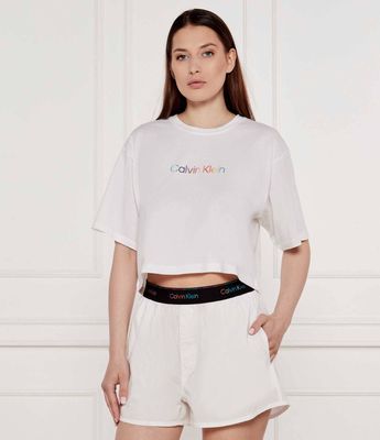 Piżama Calvin Klein Underwear ze sklepu: Gomez Fashion Store w kategorii: Piżamy damskie - zdjęcie 874714-BD9-10338_CU252W000034100