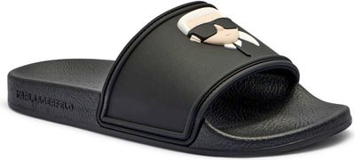 Karl Lagerfeld - Klapki damskie wiosenne ze sklepu: Gomez Fashion Store w kategorii: Klapki damskie - zdjęcie 874714-BD9-10338_KL252W000022018