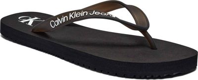 Klapki damskie na lato Calvin Klein Jeans ze sklepu: Gomez Fashion Store w kategorii: Klapki damskie - zdjęcie 874714-BD9-10338_CJ252W000069A81