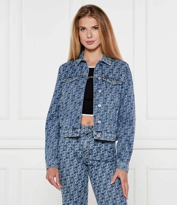 Kurtka damska casualowa Karl Lagerfeld Jeans ze sklepu: Gomez Fashion Store w kategorii: Kurtki damskie - zdjęcie 874714-BD9-10338_KJ252W000015064
