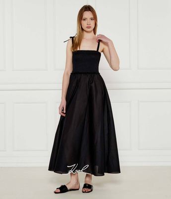 Karl Lagerfeld - Sukienka ze sklepu: Gomez Fashion Store w kategorii: Sukienki - zdjęcie 874714-BD9-10338_KJ252W000048002