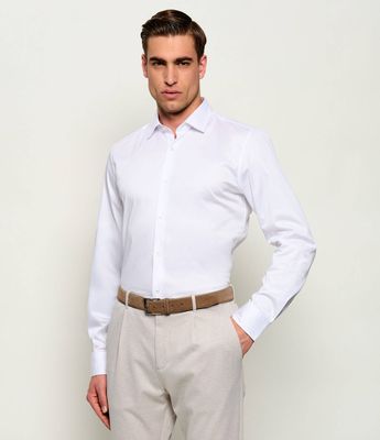 Koszula męska elegancka na wiosnę Joop! ze sklepu: Gomez Fashion Store w kategorii: Koszule męskie - zdjęcie 874714-BD9-10338_JO252M000009100