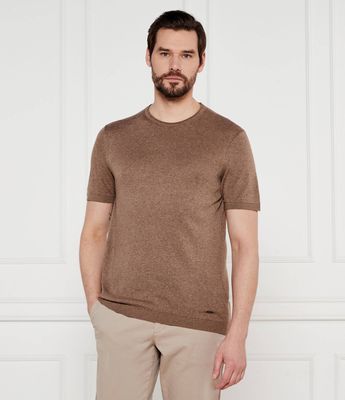 Joop! - T-shirt męski w stylu klasycznym ze sklepu: Gomez Fashion Store w kategorii: T-shirty męskie - zdjęcie 874714-BD9-10338_JO252M000033237