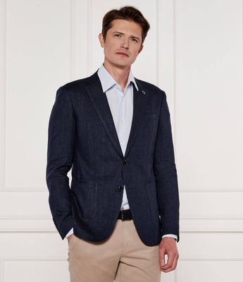 Marynarka męska na jesień Joop! ze sklepu: Gomez Fashion Store w kategorii: Marynarki męskie - zdjęcie 874714-BD9-10338_JO252M000057402