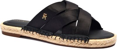 Klapki damskie na lato Tommy Hilfiger ze sklepu: Gomez Fashion Store w kategorii: Klapki damskie - zdjęcie 874714-BD9-10338_TH252W000121D12