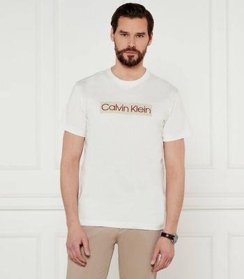 T-shirt męski Calvin Klein Jeans ze sklepu: Gomez Fashion Store w kategorii: T-shirty męskie - zdjęcie 874714-BD9-10338_CJ252M000091B77