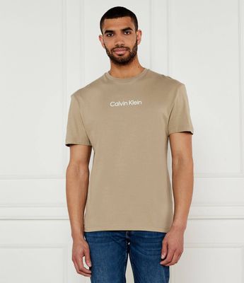T-shirt męski w stylu młodzieżowym wiosenny Calvin Klein ze sklepu: Gomez Fashion Store w kategorii: T-shirty męskie - zdjęcie 874714-BD9-10338_CK252M000077C96
