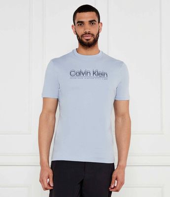 T-shirt męski młodzieżowy Calvin Klein ze sklepu: Gomez Fashion Store w kategorii: T-shirty męskie - zdjęcie 874714-BD9-10338_CK252M000080C90