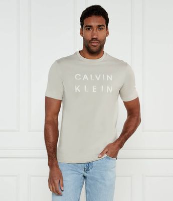 T-shirt męski na wiosnę Calvin Klein ze sklepu: Gomez Fashion Store w kategorii: T-shirty męskie - zdjęcie 874714-BD9-10338_CK252M000082576