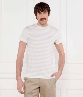 T-shirt męski w stylu klasycznym Calvin Klein ze sklepu: Gomez Fashion Store w kategorii: T-shirty męskie - zdjęcie 874714-BD9-10338_CK252M000083B01