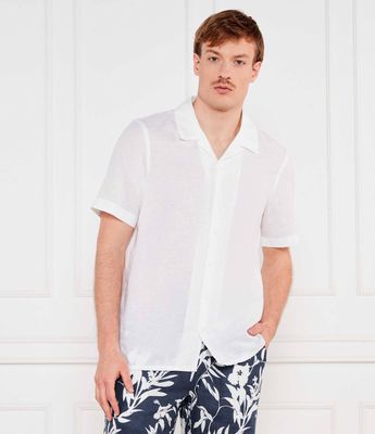 Koszula męska na wiosnę Calvin Klein ze sklepu: Gomez Fashion Store w kategorii: Koszule męskie - zdjęcie 874714-BD9-10338_CK252M000093C88