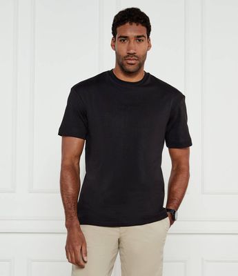 T-shirt męski w stylu klasycznym Calvin Klein ze sklepu: Gomez Fashion Store w kategorii: T-shirty męskie - zdjęcie 874714-BD9-10338_CK252M000133A23