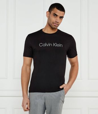 Calvin Klein - T-shirt męski klasyczny ze sklepu: Gomez Fashion Store w kategorii: T-shirty męskie - zdjęcie 874714-BD9-10338_CK252M000134A23
