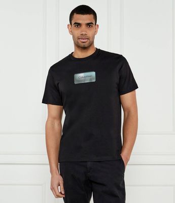 T-shirt męski w stylu młodzieżowym Calvin Klein ze sklepu: Gomez Fashion Store w kategorii: T-shirty męskie - zdjęcie 874714-BD9-10338_CK252M000136A23