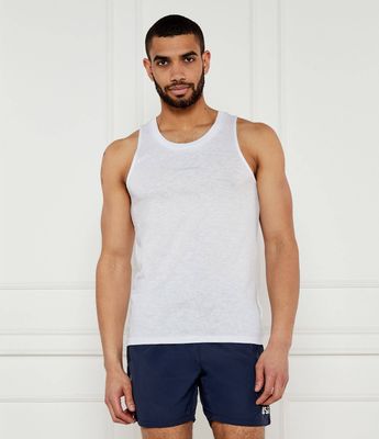 T-shirt męski Calvin Klein Swimwear ze sklepu: Gomez Fashion Store w kategorii: T-shirty męskie - zdjęcie 874714-BD9-10338_CW252M000007A58