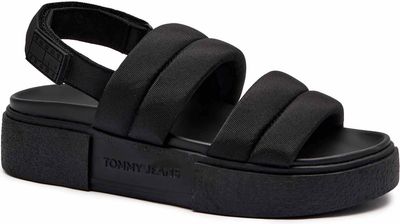 Sandały damskie na wiosnę Tommy Jeans ze sklepu: Gomez Fashion Store w kategorii: Sandały damskie - zdjęcie 874714-BD9-10338_TM252W000044D44