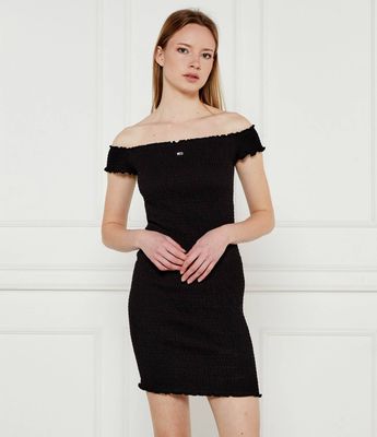 Tommy Jeans - Sukienka elegancka ze sklepu: Gomez Fashion Store w kategorii: Sukienki - zdjęcie 874714-BD9-10338_TM252W000063D44