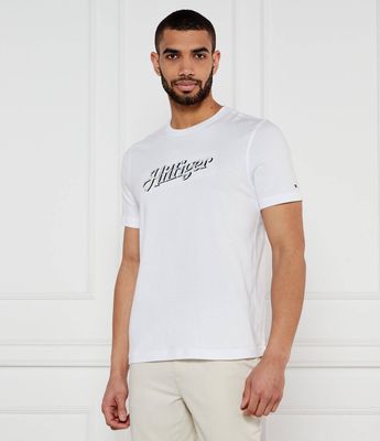 T-shirt męski w stylu młodzieżowym Tommy Hilfiger ze sklepu: Gomez Fashion Store w kategorii: T-shirty męskie - zdjęcie 874714-BD9-10338_TH252M000159D96