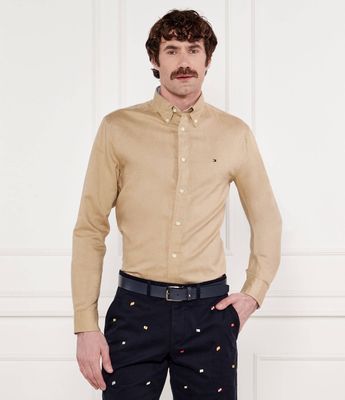 Koszula męska na wiosnę Tommy Hilfiger ze sklepu: Gomez Fashion Store w kategorii: Koszule męskie - zdjęcie 874714-BD9-10338_TH252M000174762