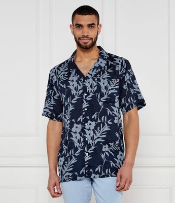 Koszula męska w stylu młodzieżowym Tommy Hilfiger ze sklepu: Gomez Fashion Store w kategorii: Koszule męskie - zdjęcie 874714-BD9-10338_TU252M000014F65