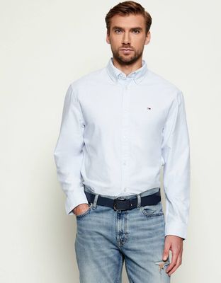 Koszula męska na wiosnę Tommy Jeans ze sklepu: Gomez Fashion Store w kategorii: Koszule męskie - zdjęcie 874714-BD9-10338_TM252M000057F88