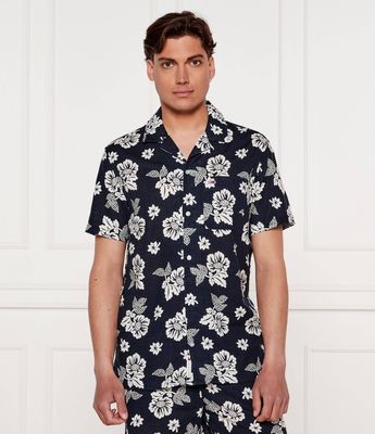 Koszula męska na lato Tommy Jeans ze sklepu: Gomez Fashion Store w kategorii: Koszule męskie - zdjęcie 874714-BD9-10338_TM252M000059072