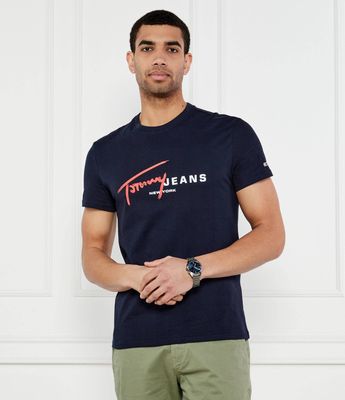 T-shirt męski młodzieżowy Tommy Jeans ze sklepu: Gomez Fashion Store w kategorii: T-shirty męskie - zdjęcie 874714-BD9-10338_TM252M000090072