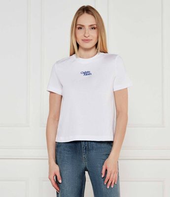 Calvin Klein Jeans - Bluzka damska casual ze sklepu: Gomez Fashion Store w kategorii: Bluzki damskie - zdjęcie 874714-BD9-10338_CJ252W000070C65
