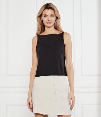Bluzka damska zimowa Calvin Klein Jeans ze sklepu: Gomez Fashion Store w kategorii: Bluzki damskie - zdjęcie 874714-BD9-10338_CJ252W000169A81