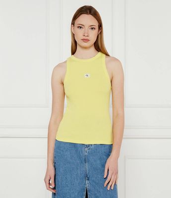 Bluzka damska casual Calvin Klein Jeans ze sklepu: Gomez Fashion Store w kategorii: Bluzki damskie - zdjęcie 874714-BD9-10338_CJ252W000116W31