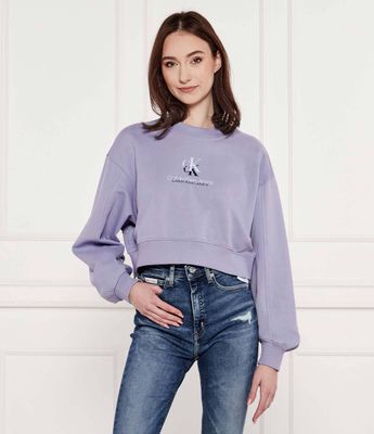 Bluza damska na wiosnę Calvin Klein Jeans ze sklepu: Gomez Fashion Store w kategorii: Bluzy damskie - zdjęcie 874714-BD9-10338_CJ252W000173W30
