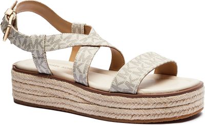 Sandały damskie na lato Michael Kors ze sklepu: Gomez Fashion Store w kategorii: Sandały damskie - zdjęcie 874714-BD9-10338_MK252W000057150