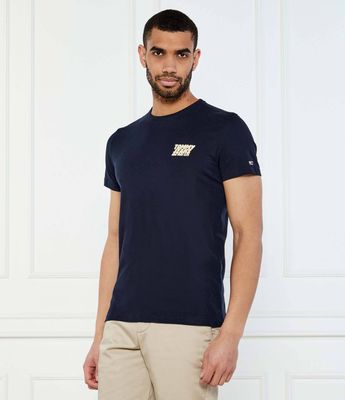 T-shirt męski wiosenny Tommy Jeans ze sklepu: Gomez Fashion Store w kategorii: T-shirty męskie - zdjęcie 874714-BD9-10338_TM252M000121072