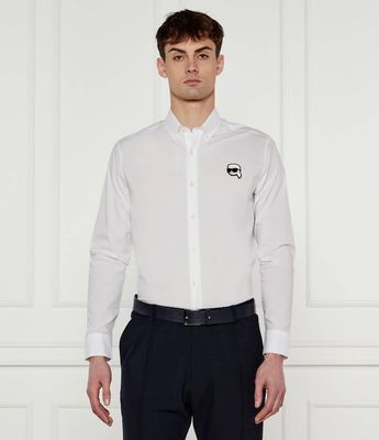 Koszula męska elegancka Karl Lagerfeld ze sklepu: Gomez Fashion Store w kategorii: Koszule męskie - zdjęcie 874714-BD9-10338_KL252M000111007
