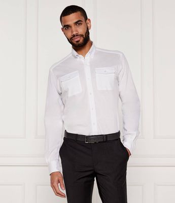 Koszula męska elegancka Karl Lagerfeld ze sklepu: Gomez Fashion Store w kategorii: Koszule męskie - zdjęcie 874714-BD9-10338_KL252M000141007