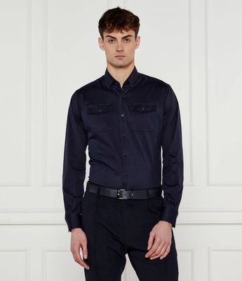 Koszula męska casual Karl Lagerfeld ze sklepu: Gomez Fashion Store w kategorii: Koszule męskie - zdjęcie 874714-BD9-10338_KL252M000145D19