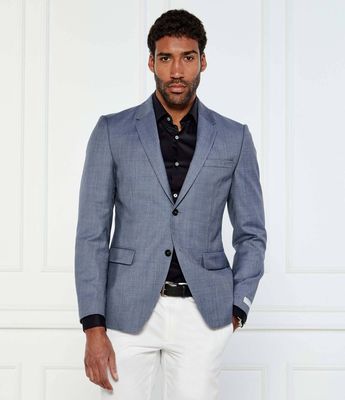 Marynarka męska elegancka na wiosnę TIGER OF SWEDEN ze sklepu: Gomez Fashion Store w kategorii: Marynarki męskie - zdjęcie 874714-BD9-10338_TG252M000004003