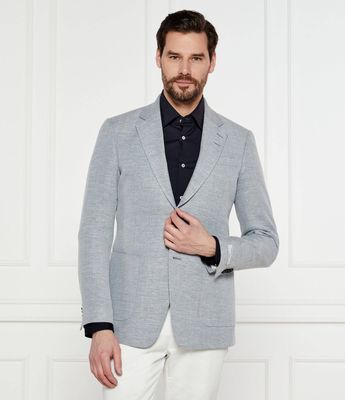 Marynarka męska klasyczny na wiosnę TIGER OF SWEDEN ze sklepu: Gomez Fashion Store w kategorii: Marynarki męskie - zdjęcie 874714-BD9-10338_TG252M000006004