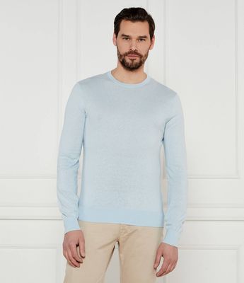 Sweter męski klasyczny na zimę TIGER OF SWEDEN ze sklepu: Gomez Fashion Store w kategorii: Swetry męskie - zdjęcie 874714-BD9-10338_TG252M000010009