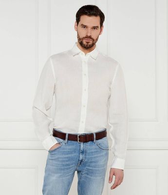 TIGER OF SWEDEN - Koszula męska casualowa z kołnierzykiem button down ze sklepu: Gomez Fashion Store w kategorii: Koszule męskie - zdjęcie 874714-BD9-10338_TG252M000013010