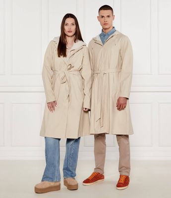 Rains - Płaszcz damski ze sklepu: Gomez Fashion Store w kategorii: Płaszcze damskie - zdjęcie 874714-BD9-10338_RF252U000003004