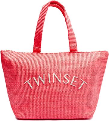 Shopper bag jesienny Twinset U&B ze sklepu: Gomez Fashion Store w kategorii: Torby Shopper bag - zdjęcie 874714-BD9-10338_TB252W000002A32