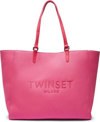 Shopper bag casual Twinset ze sklepu: Gomez Fashion Store w kategorii: Torby Shopper bag - zdjęcie 874714-BD9-10338_TS252W000009971