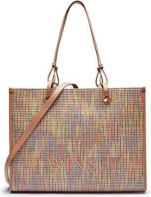 Shopper bag jesienny Twinset ze sklepu: Gomez Fashion Store w kategorii: Torby Shopper bag - zdjęcie 874714-BD9-10338_TS252W000014B45