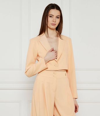 Marynarka Patrizia Pepe ze sklepu: Gomez Fashion Store w kategorii: Marynarki damskie - zdjęcie 874714-BD9-10338_PK252W000057565