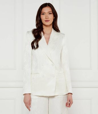 Marynarka Twinset ze sklepu: Gomez Fashion Store w kategorii: Marynarki damskie - zdjęcie 874714-BD9-10338_TS252W000072299